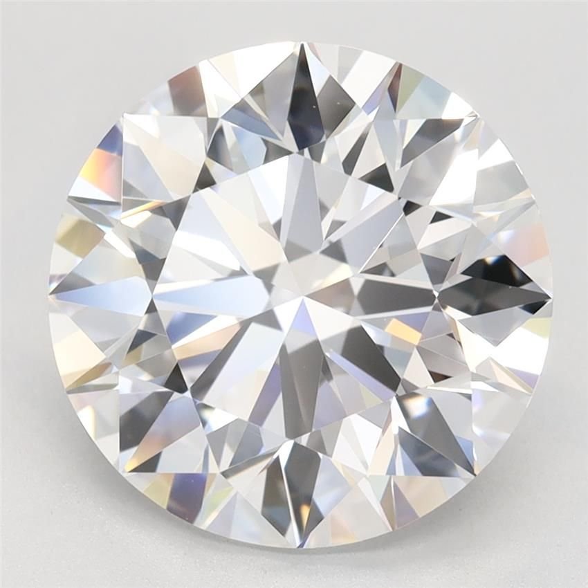 4.47ct D VVS1 Rare Carat Ideal Cut Round Lab Grown Diamond