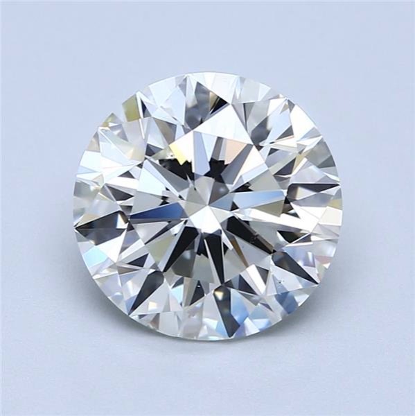 3.22ct I VS2 Rare Carat Ideal Cut Round Diamond