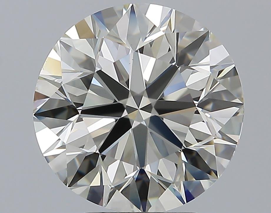 4.01ct K VS2 Excellent Cut Round Diamond