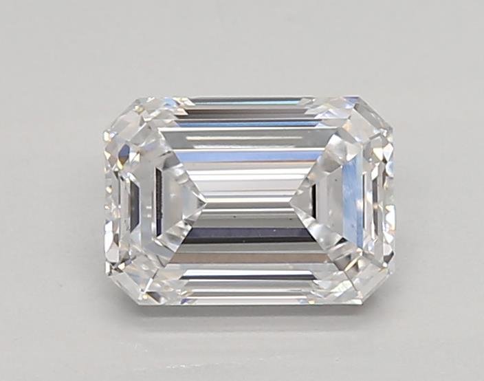 0.93ct D VVS2 Excellent Cut Emerald Lab Grown Diamond