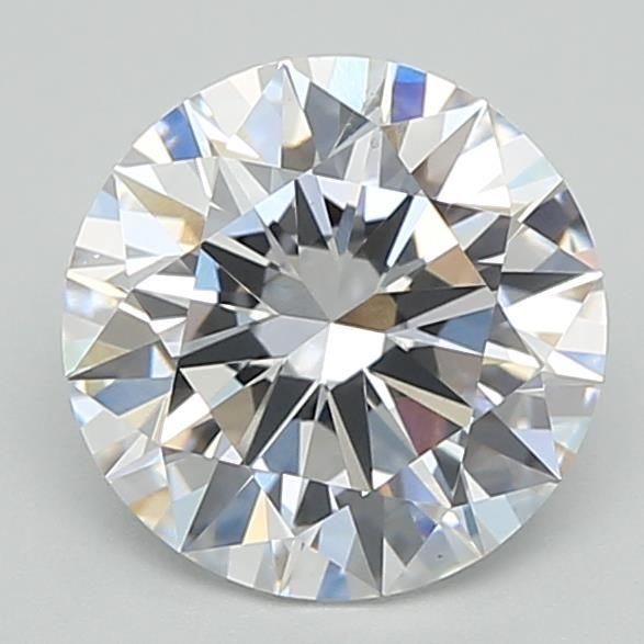 1.70ct D VS2 Rare Carat Ideal Cut Round Lab Grown Diamond