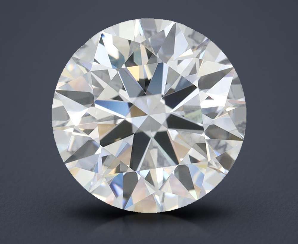 4.02 Carat Round Lab Diamond