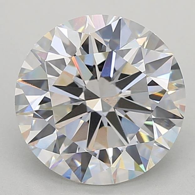 3.99ct F VS1 Excellent Cut Round Lab Grown Diamond