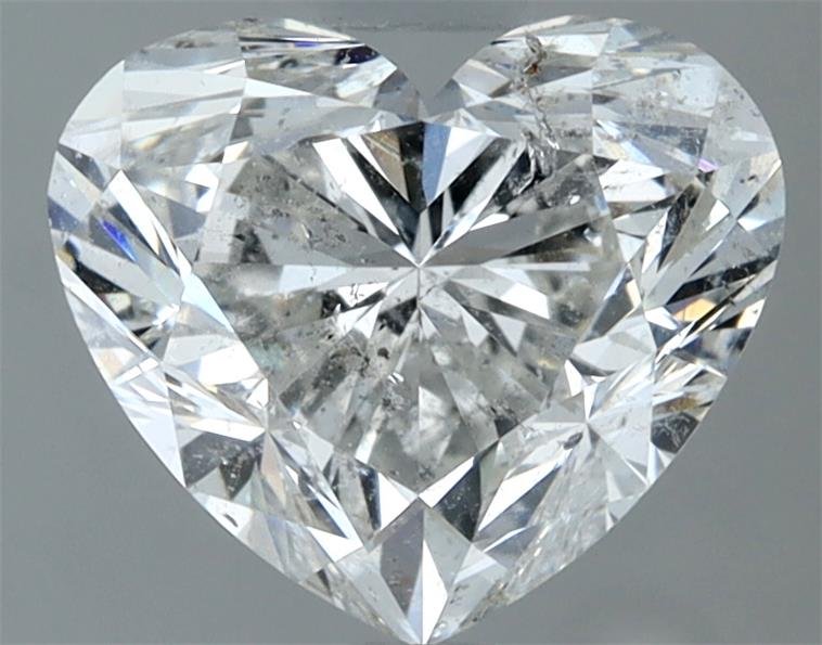 2.01ct G SI2 Rare Carat Ideal Cut Heart Diamond