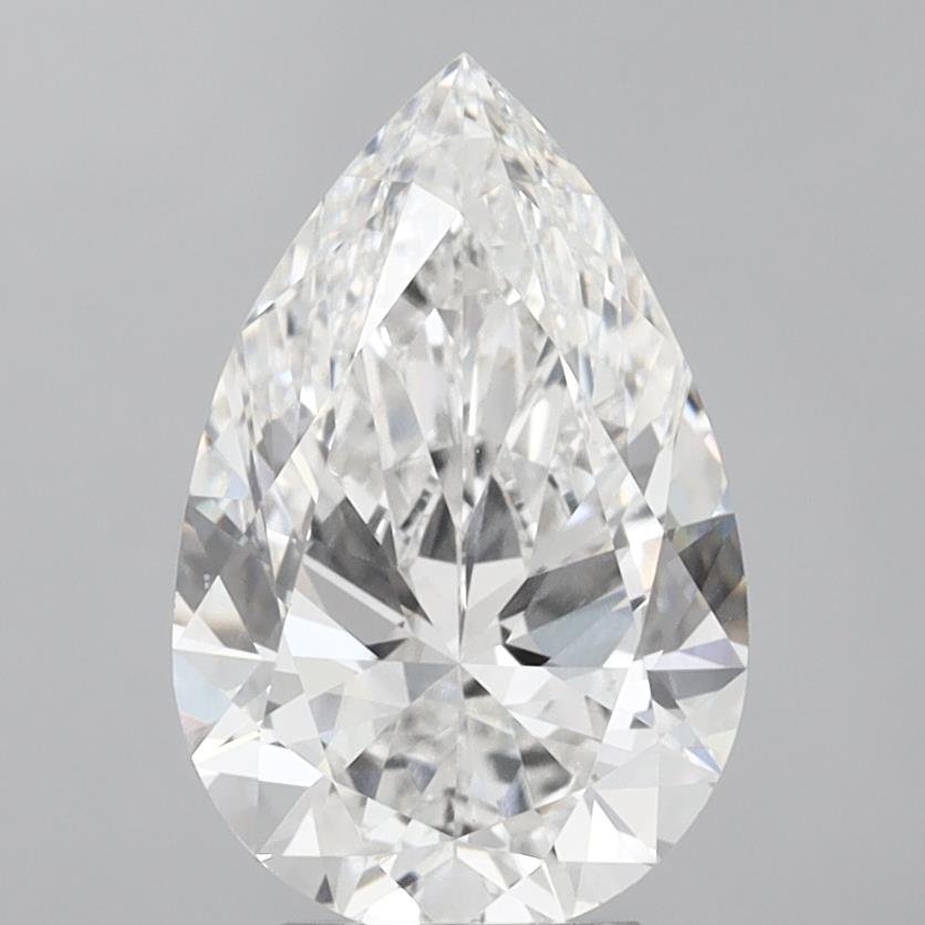 4.78 Carat Pear Lab Diamond