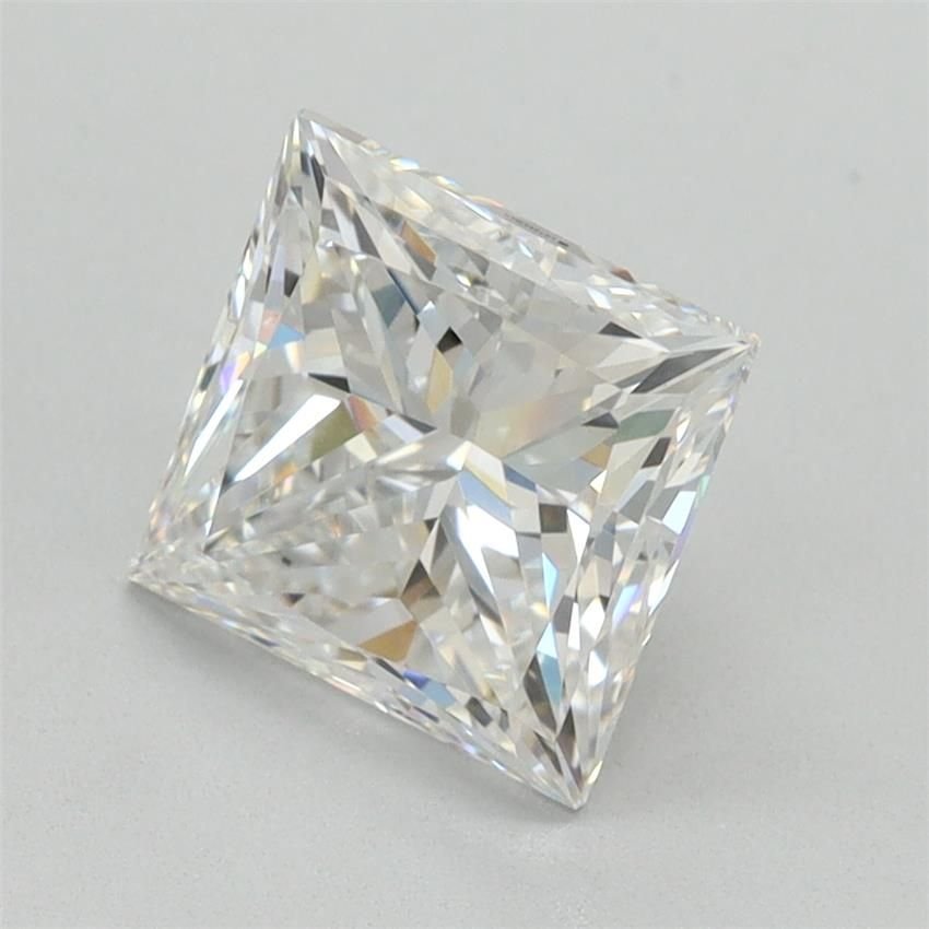 2.19ct E VVS2 Excellent Cut Princess Lab Grown Diamond
