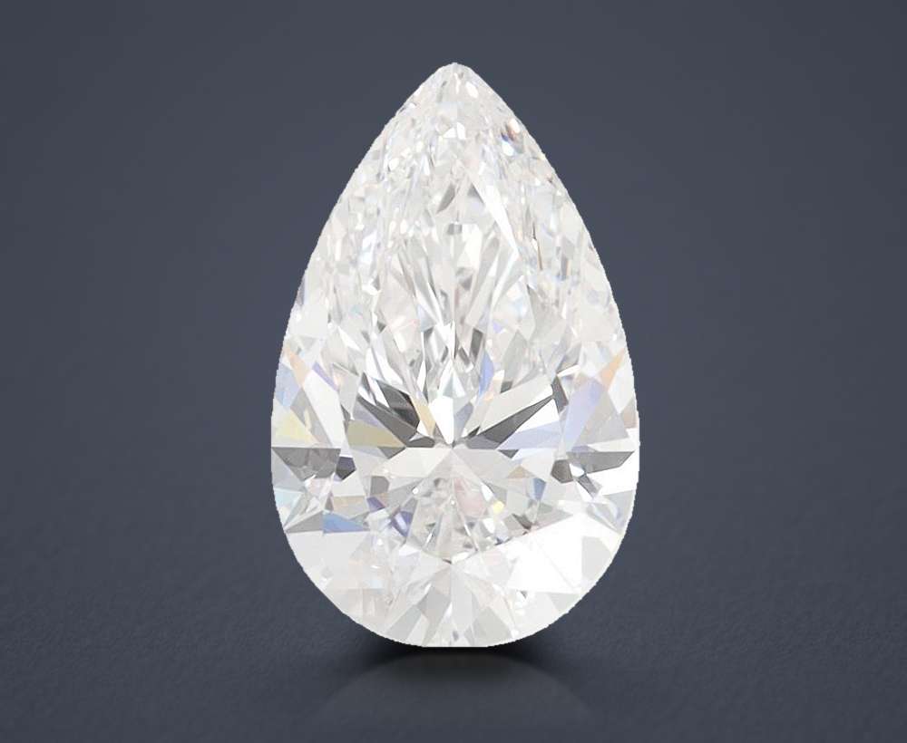 2.04 Carat Pear Lab Diamond