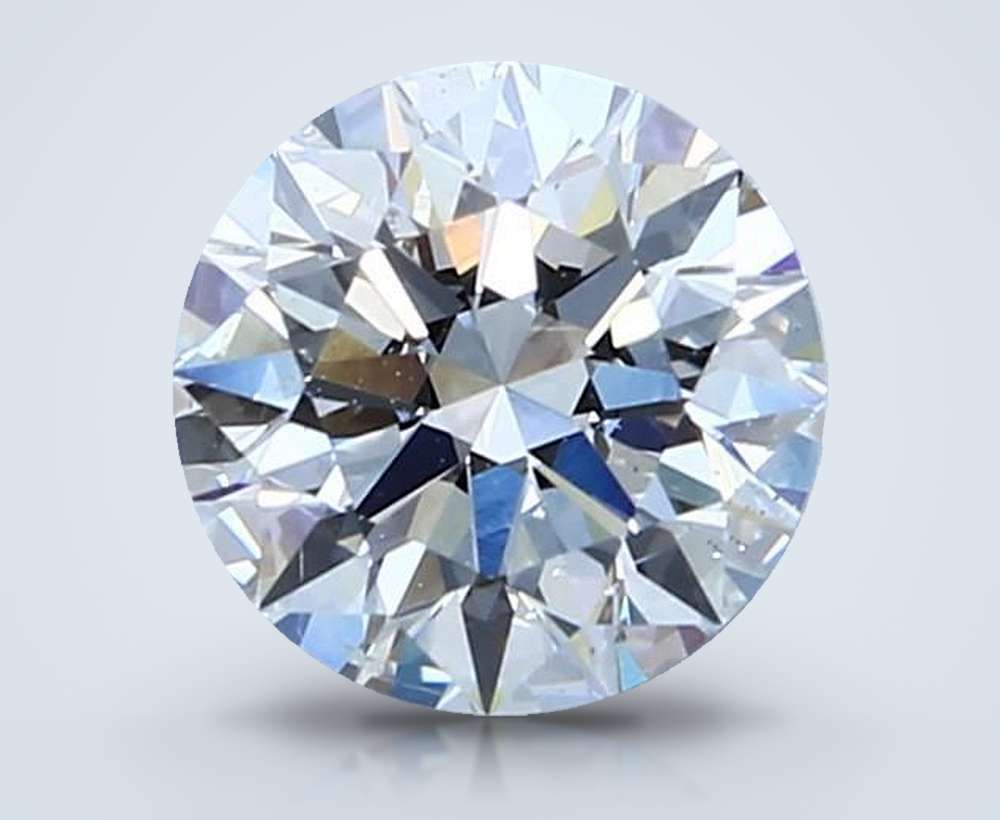 1.52 Carat Round Natural Diamond