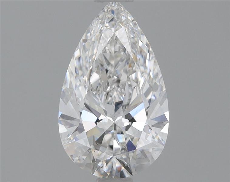 0.87ct E VS2 Rare Carat Ideal Cut Pear Lab Grown Diamond