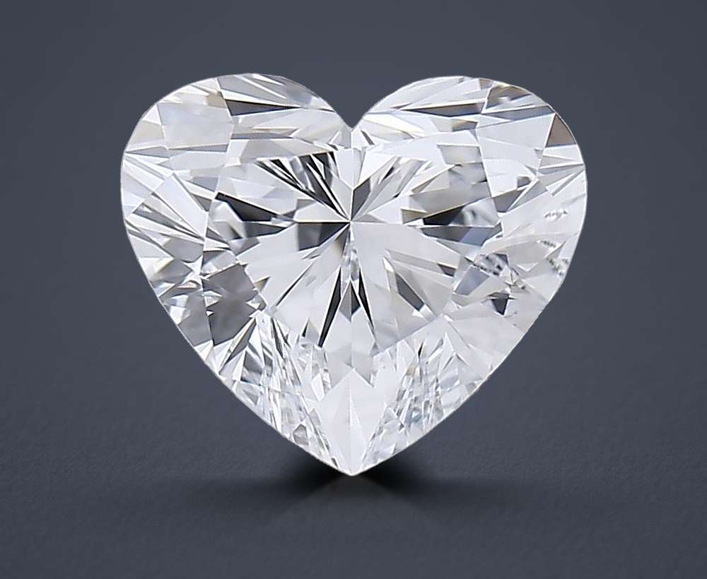 2.45 Carat Heart Lab Diamond