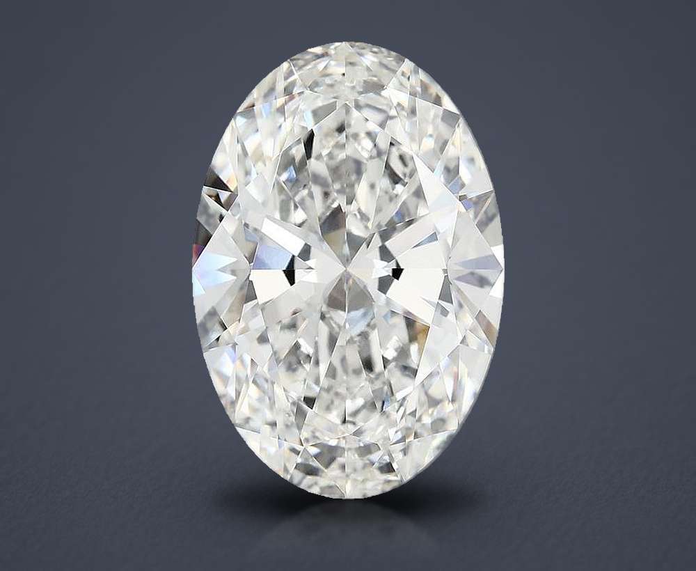 8.56 Carat Oval Lab Diamond