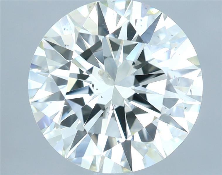 2.72ct K SI2 Excellent Cut Round Diamond