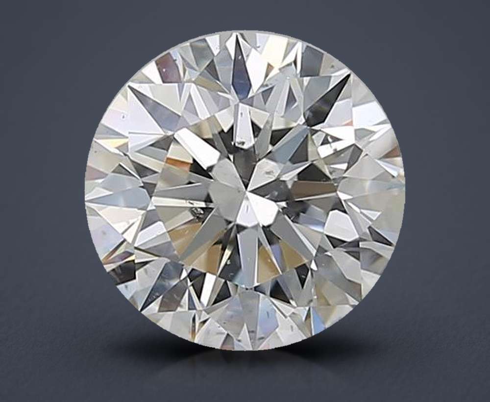 3.00 Carat Round Natural Diamond