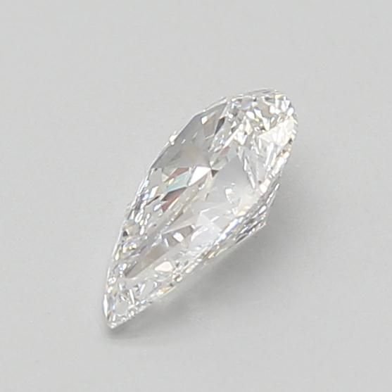 0.64ct D VS2 Rare Carat Ideal Cut Pear Lab Grown Diamond