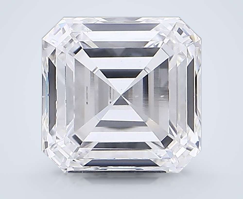 5.00 Carat Asscher Lab Diamond