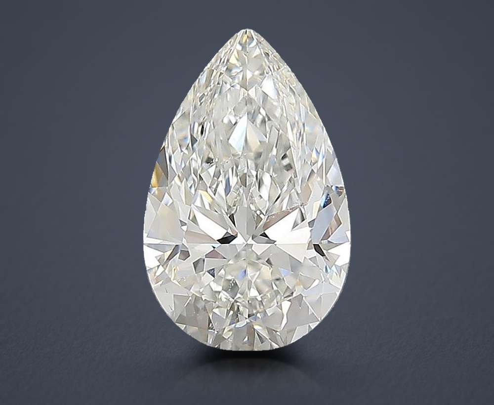 2.04 Carat Pear Natural Diamond