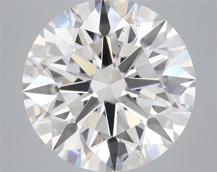 6.27ct F VS2 Rare Carat Ideal Cut Round Lab Grown Diamond