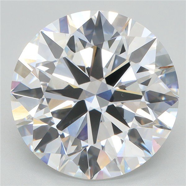 6.05ct D VS1 Rare Carat Ideal Cut Round Lab Grown Diamond