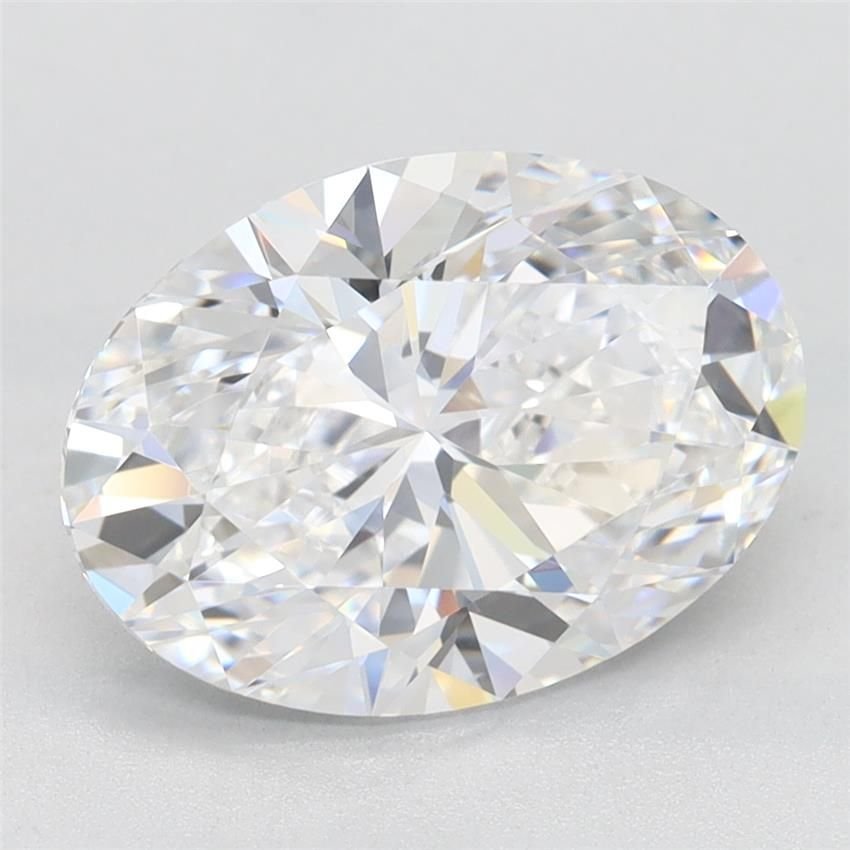 2.80ct D VVS1 Very Good Cut Oval Lab Grown Diamond
