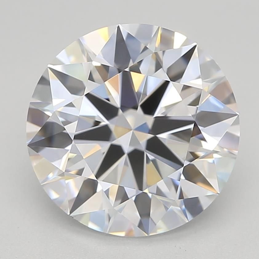 2.07ct D IF Rare Carat Ideal Cut Round Lab Grown Diamond