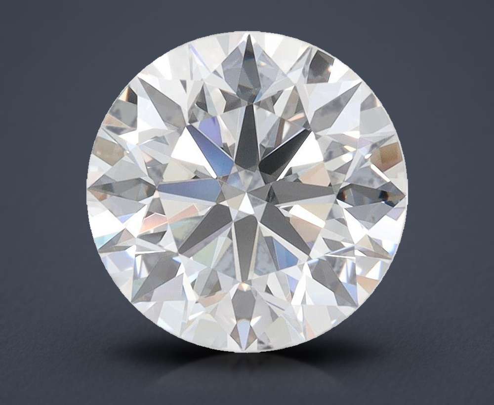 3.25 Carat Round Lab Diamond