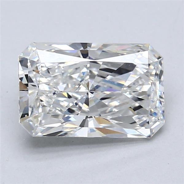 2.00ct F VS1 Excellent Cut Radiant Lab Grown Diamond