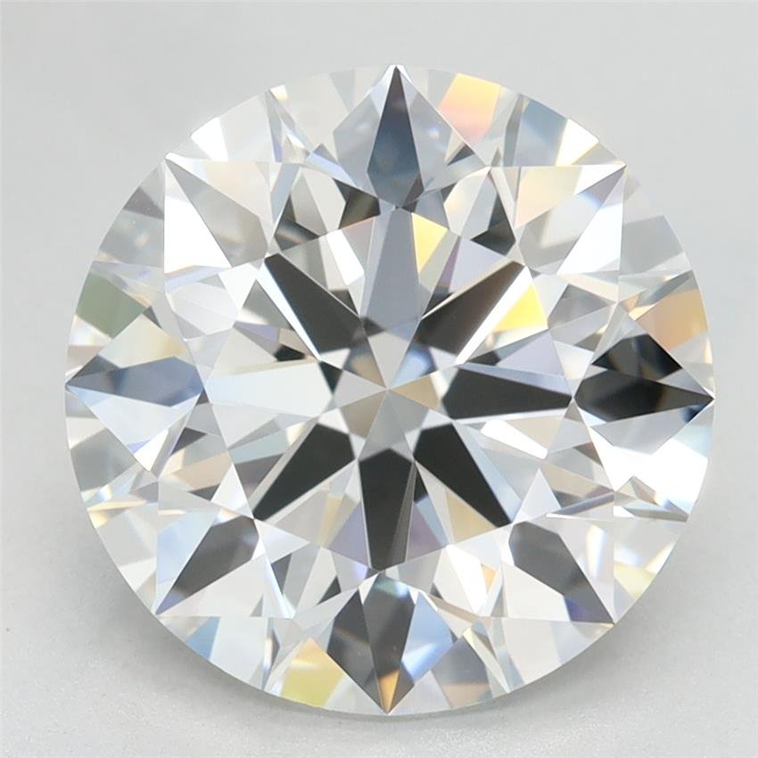 4.09ct E VVS1 Rare Carat Ideal Cut Round Lab Grown Diamond