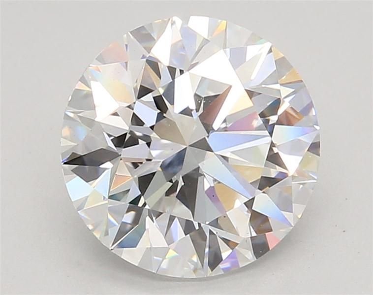 3.07ct E VS1 Rare Carat Ideal Cut Round Lab Grown Diamond