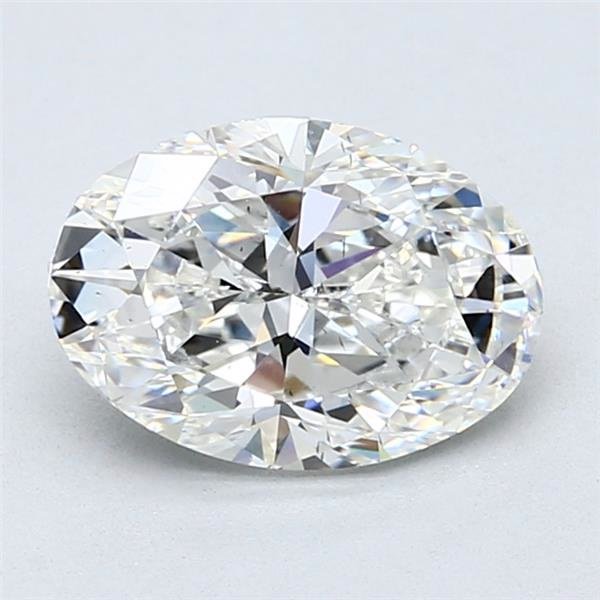 2.01ct H SI1 Very Good Cut Oval Diamond