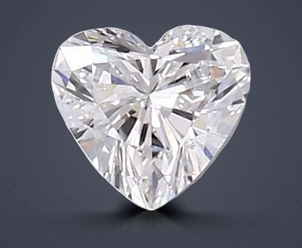 0.38 Carat Heart Lab Diamond
