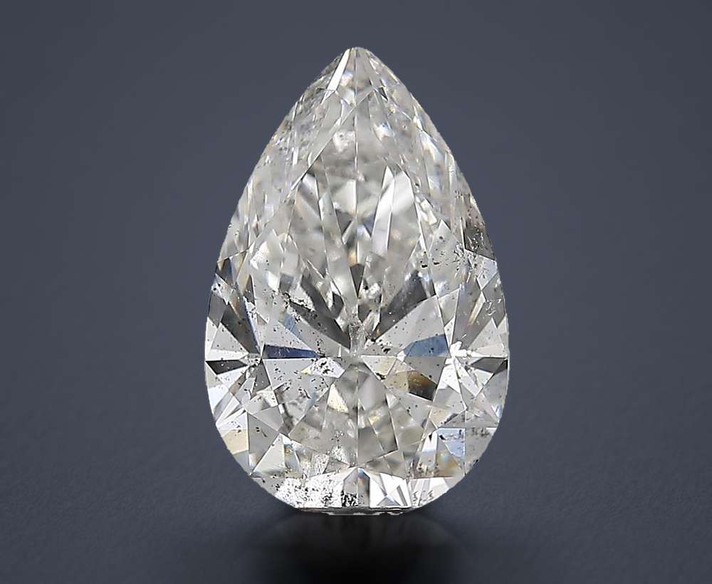 3.01 Carat Pear Natural Diamond