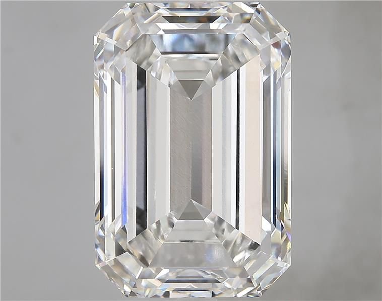 16.08ct F VVS2 Rare Carat Ideal Cut Emerald Lab Grown Diamond