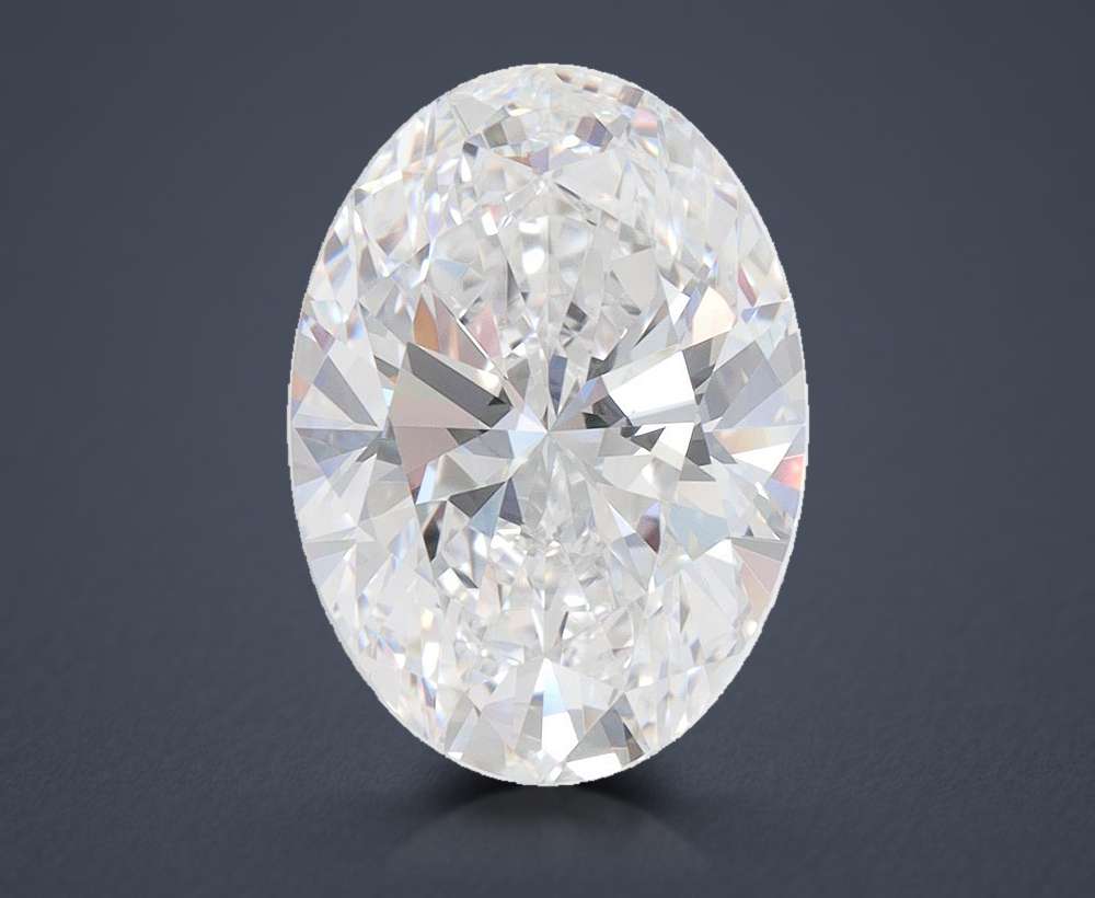4.25 Carat Oval Lab Diamond