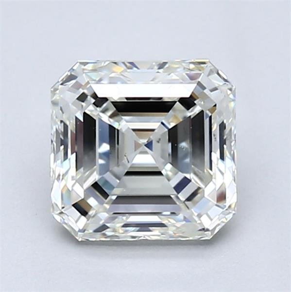 1.50ct J VS2 Rare Carat Ideal Cut Asscher Diamond