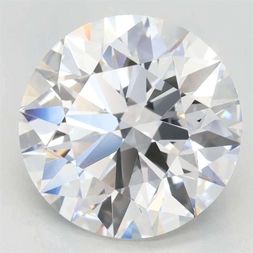 3.12ct D IF Rare Carat Ideal Cut Round Lab Grown Diamond