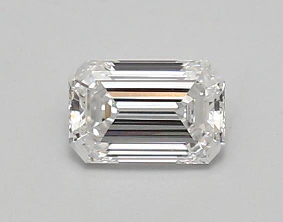 0.69ct D VVS2 Rare Carat Ideal Cut Emerald Lab Grown Diamond