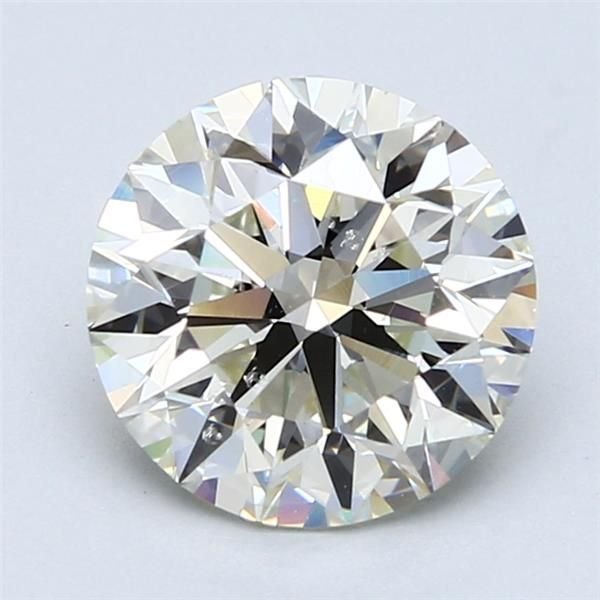 2.51ct K SI1 Excellent Cut Round Diamond