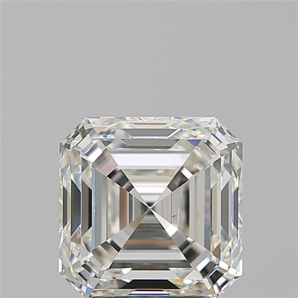 2.21ct J VS2 Rare Carat Ideal Cut Asscher Diamond