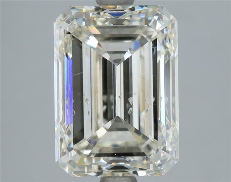 3.51ct J SI1 Very Good Cut Emerald Diamond