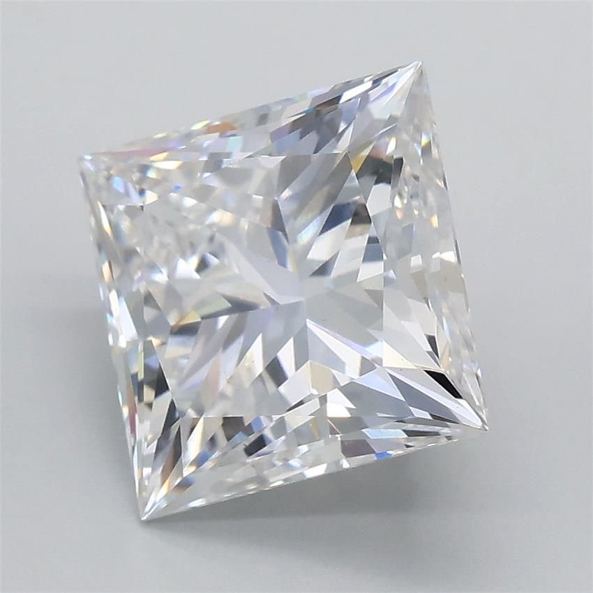 3.07ct E VS1 Rare Carat Ideal Cut Princess Lab Grown Diamond