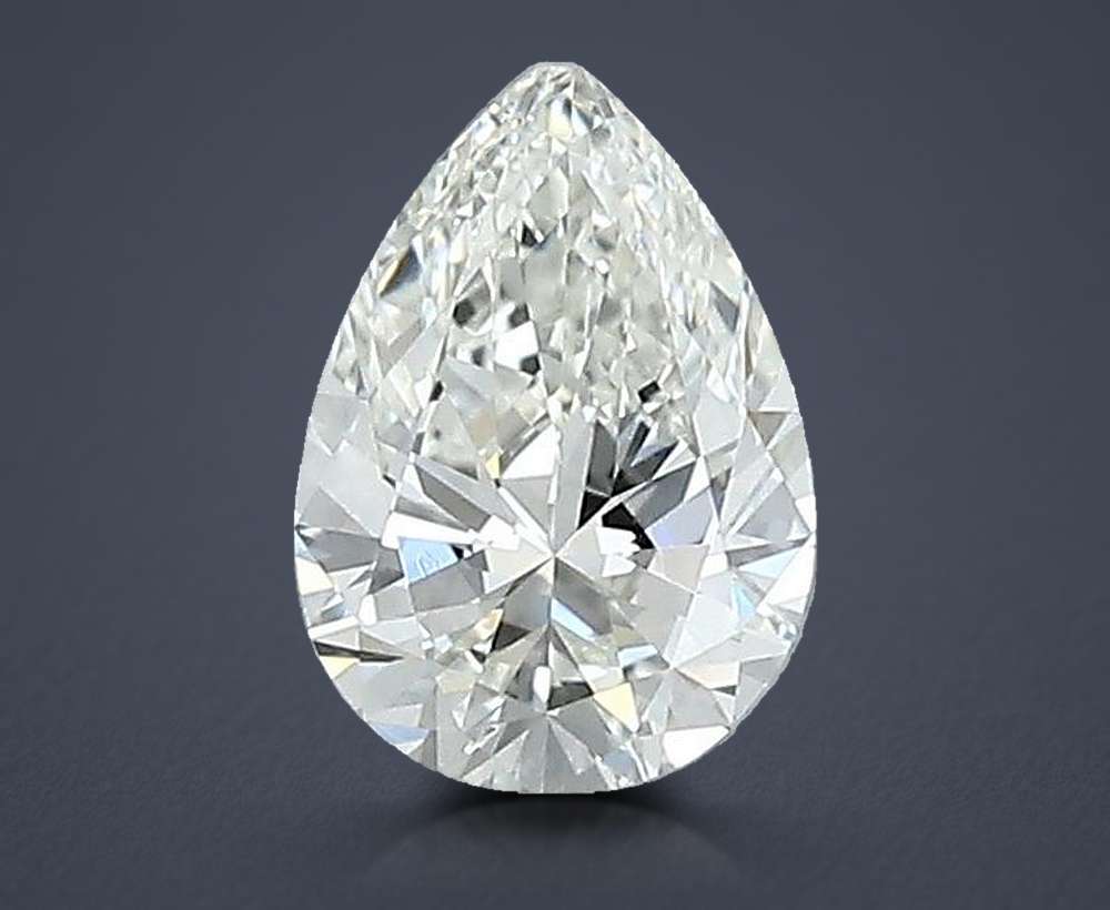 0.40 Carat Pear Natural Diamond