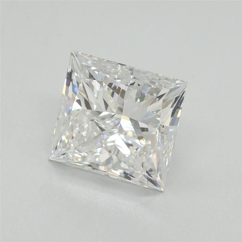 2.03ct D VVS2 Very Good Cut Princess Lab Grown Diamond