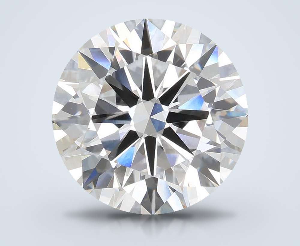 6.79 Carat Round Lab Diamond