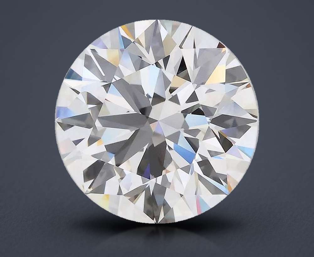 3.31 Carat Round Lab Diamond