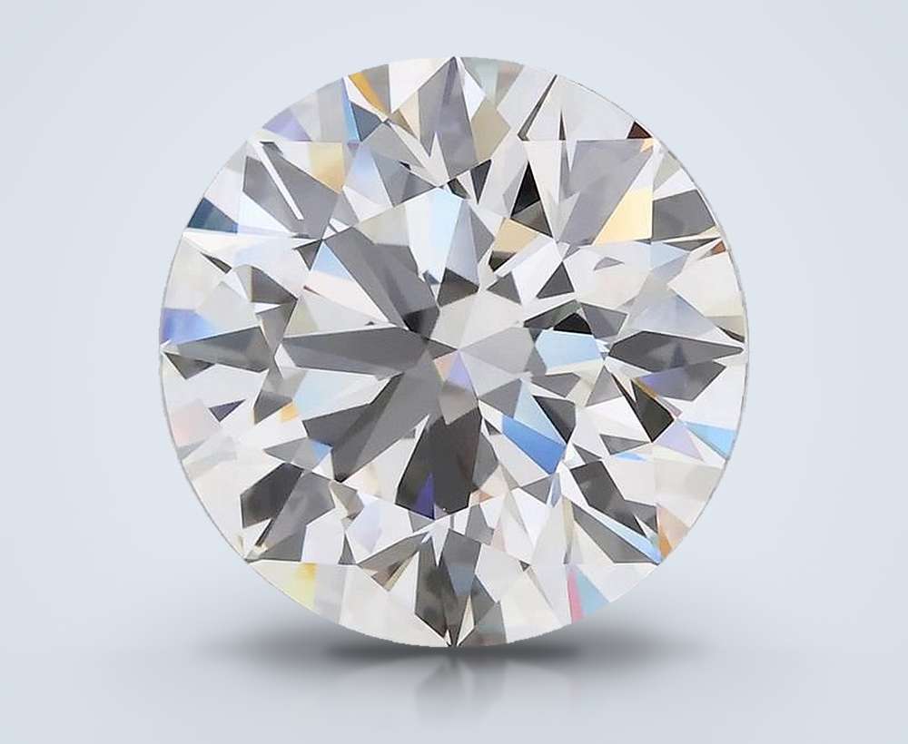 3.31 Carat Round Lab Diamond
