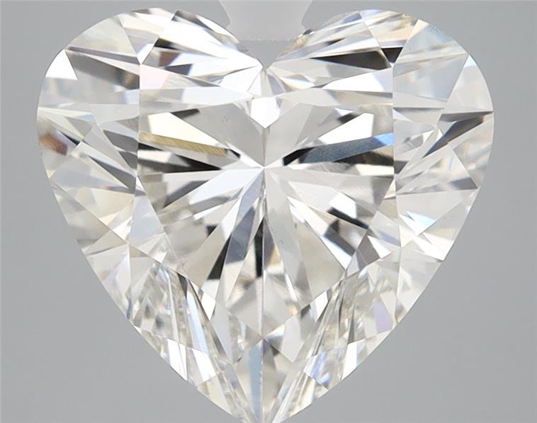4.02ct G VS1 Rare Carat Ideal Cut Heart Lab Grown Diamond