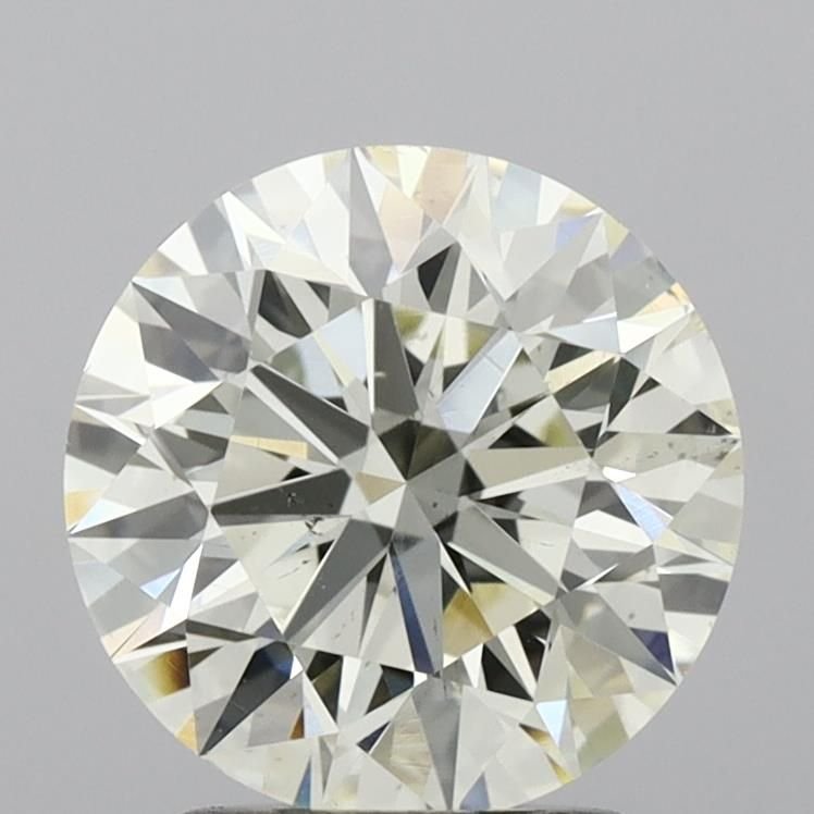 2.15ct K VS2 Rare Carat Ideal Cut Round Diamond