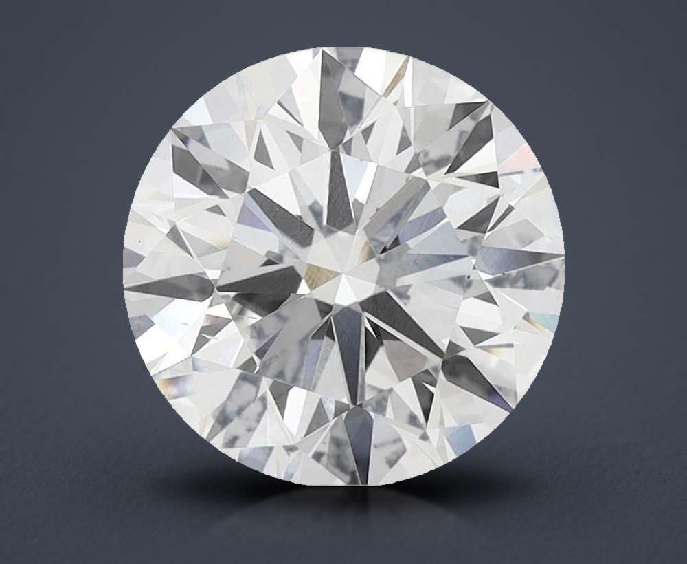 3.40 Carat Round Lab Diamond