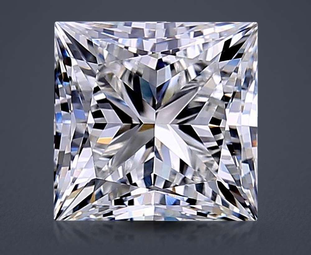 3.42 Carat Princess Lab Diamond