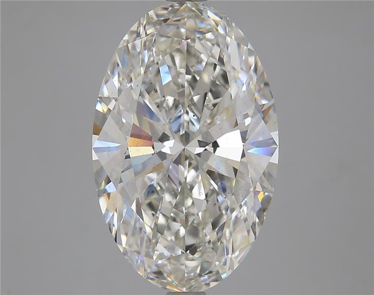 6.00ct H VS2 Rare Carat Ideal Cut Oval Lab Grown Diamond